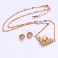 61847-Xuping Fashion Woman Jewlery Set with 18K Gold Plated